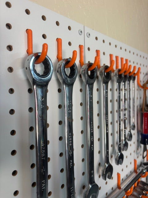 LockHooks Precision Hook – 1.5" J-Hook Pegboard Hook